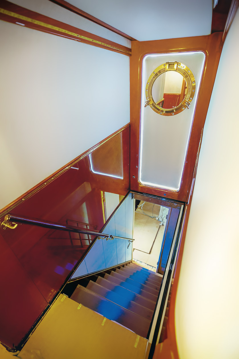 "PITSUNDA" motor ship – Premium Cabin Interior Design by OSNOVA.YACHTS