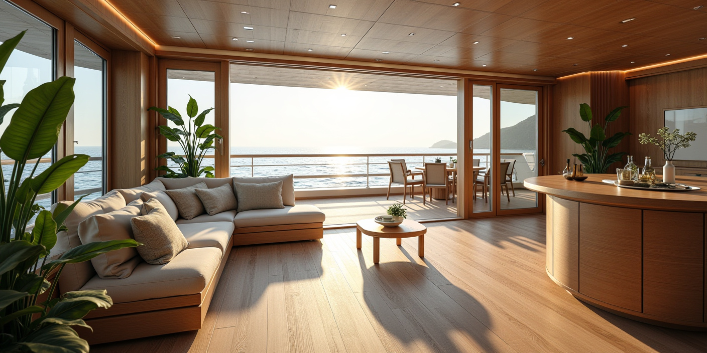 Popular yacht interior design styles including classic, modern, minimalist, and Mediterranean.
