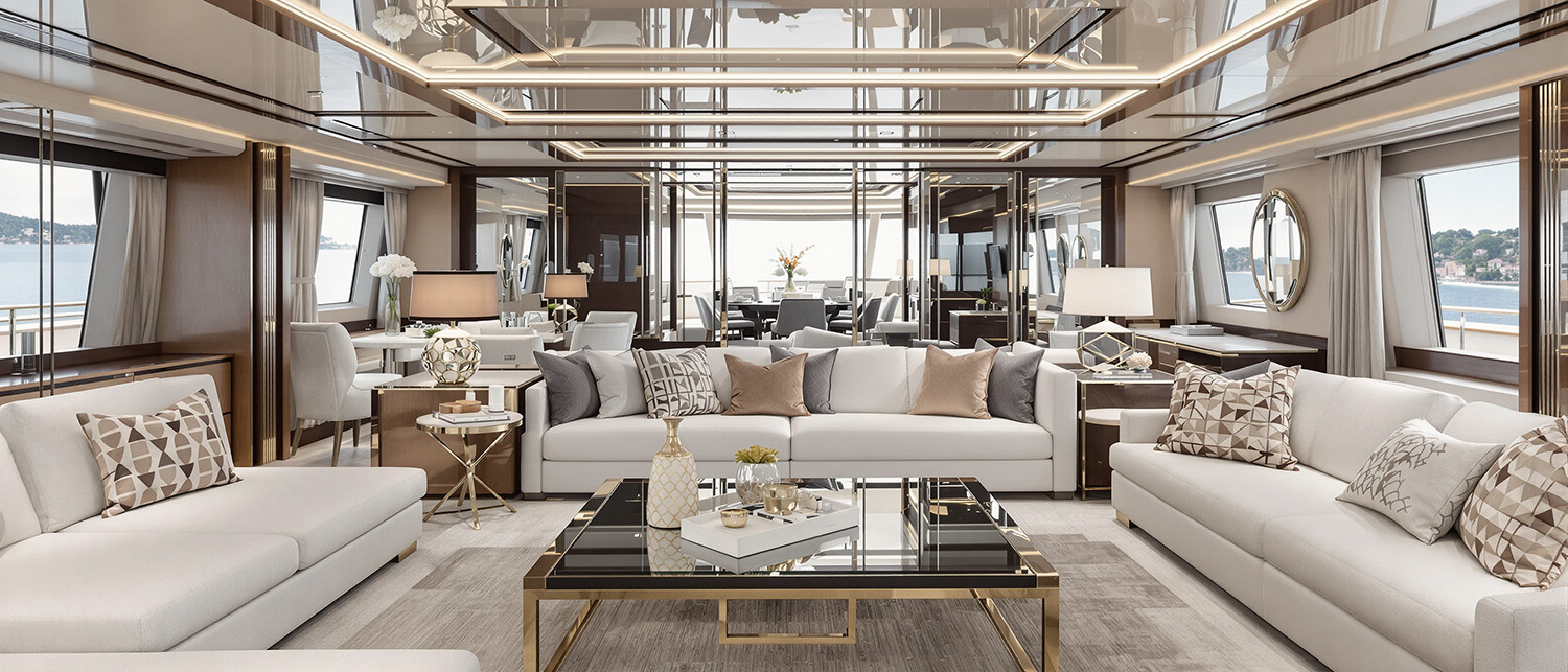 Popular yacht interior design styles including classic, modern, minimalist, and Mediterranean.