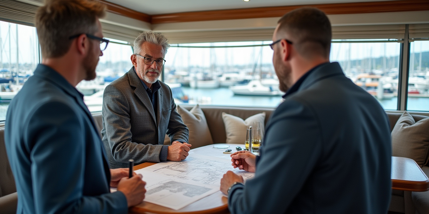 Popular yacht interior design styles including classic, modern, minimalist, and Mediterranean.