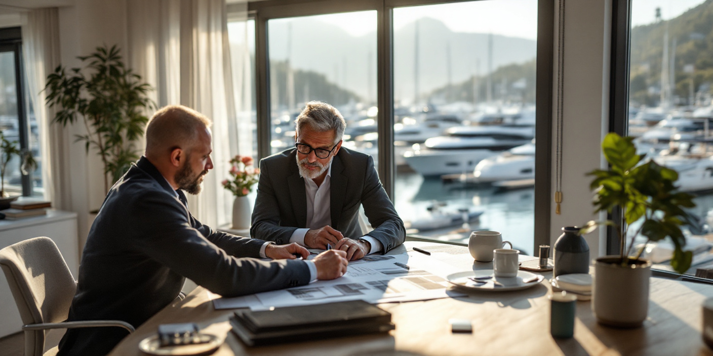 Popular yacht interior design styles including classic, modern, minimalist, and Mediterranean.