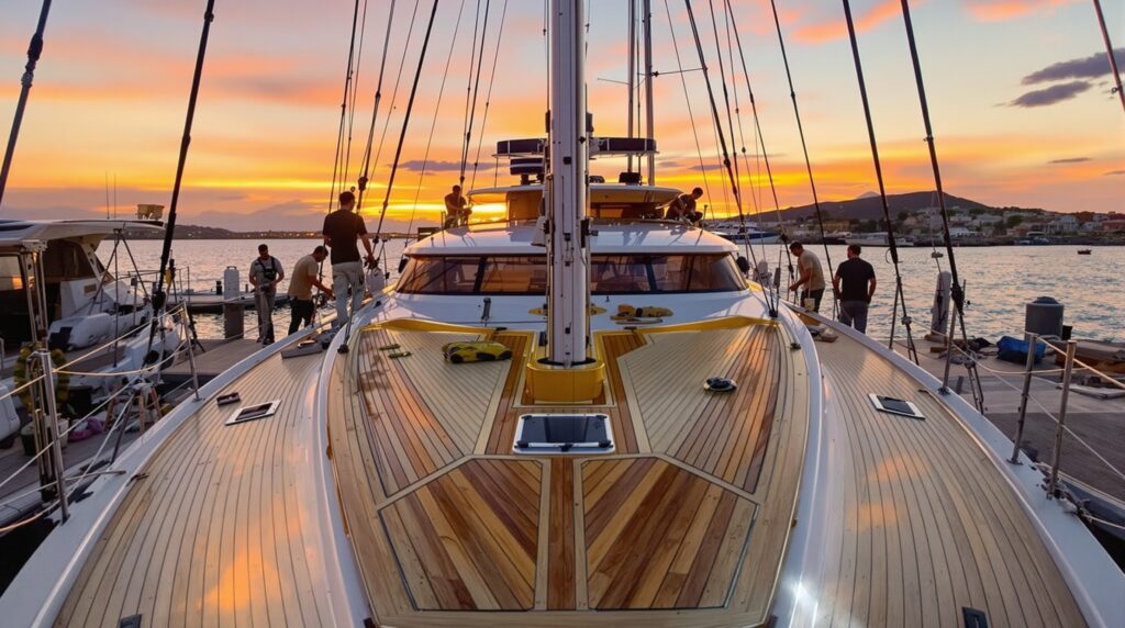 Yacht Renovation: Restoring Elegance and Functionality