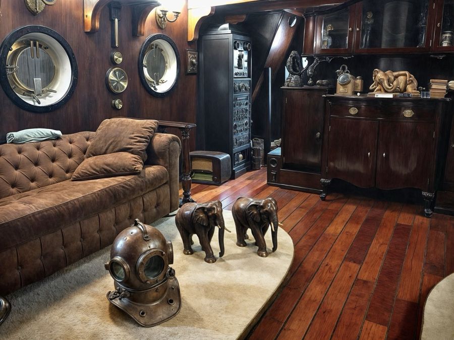 A full-scale restoration of the "Novaya" yacht, blending historic elegance with modern craftsmanship