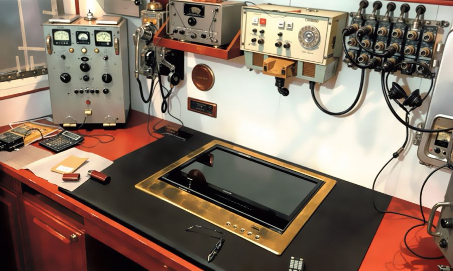Professional redesign and manufacturing of cabin interiors for the "PITSUNDA" yacht by OSNOVA.YACHTS, using premium materials and modern design techniques