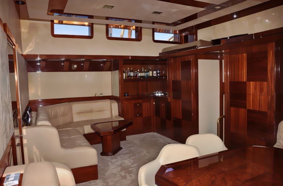 "ALTER EGO" Yacht – Interior Restoration & Custom Furniture by OSNOVA.YACHTS