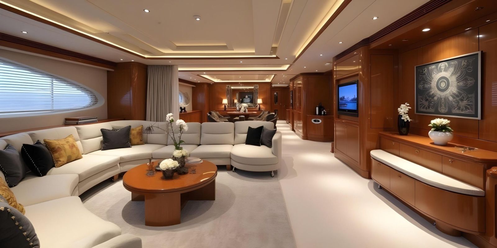 Popular yacht interior design styles including classic, modern, minimalist, and Mediterranean.