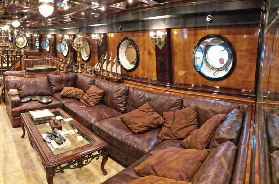 A full-scale restoration of the "Novaya" yacht, blending historic elegance with modern craftsmanship