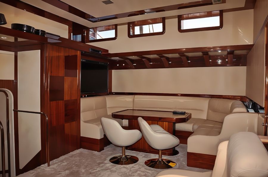 "ALTER EGO" Yacht – Interior Restoration & Custom Furniture by OSNOVA.YACHTS