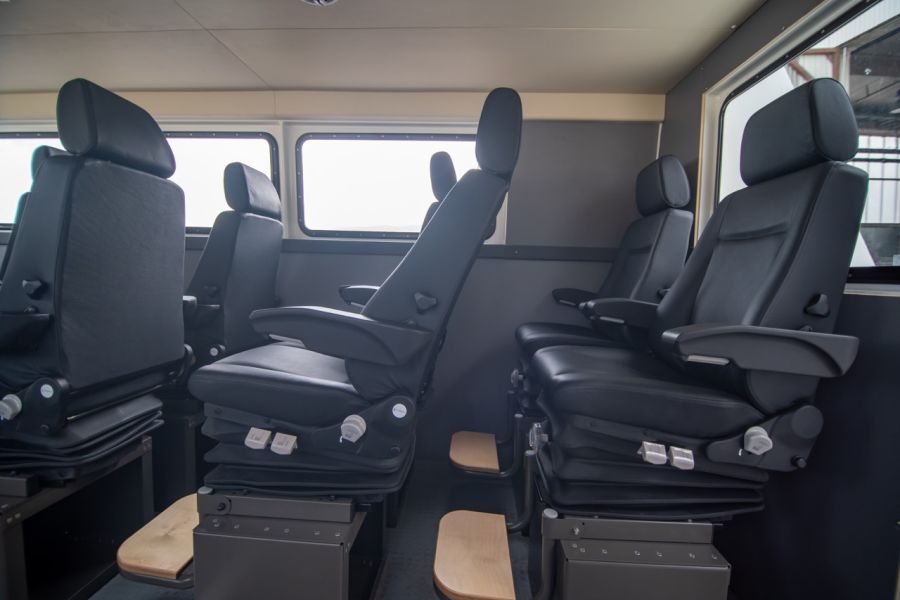 "PILOT C50 MAXX" – Custom Interior & Furniture Manufacturing by OSNOVA.YACHTS