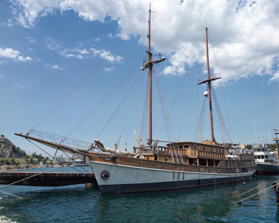 Historic refit of the "Novaya" yacht by OSNOVA.YACHTS